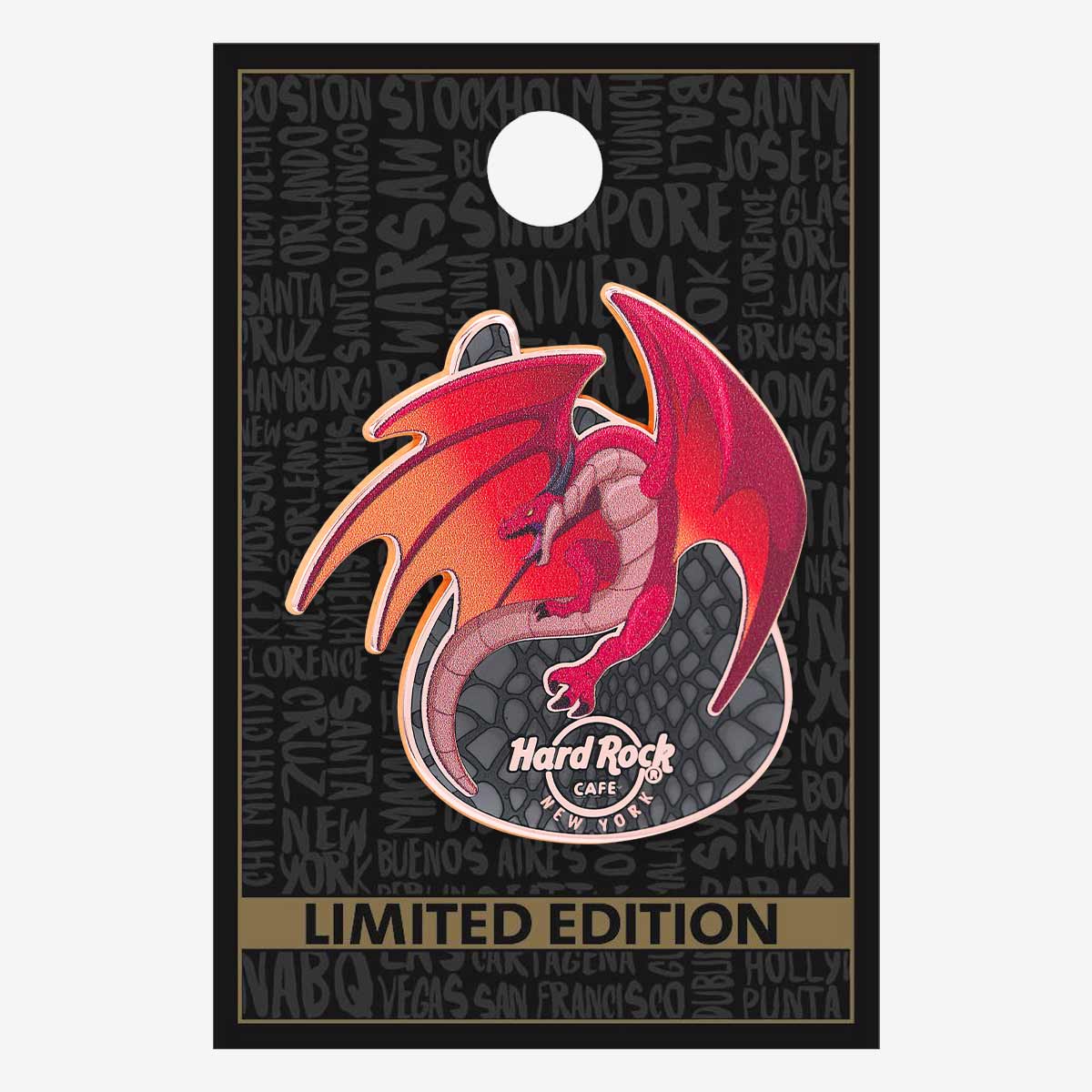 Limited Edition 2024 Dragon Guitar Pin image number 2